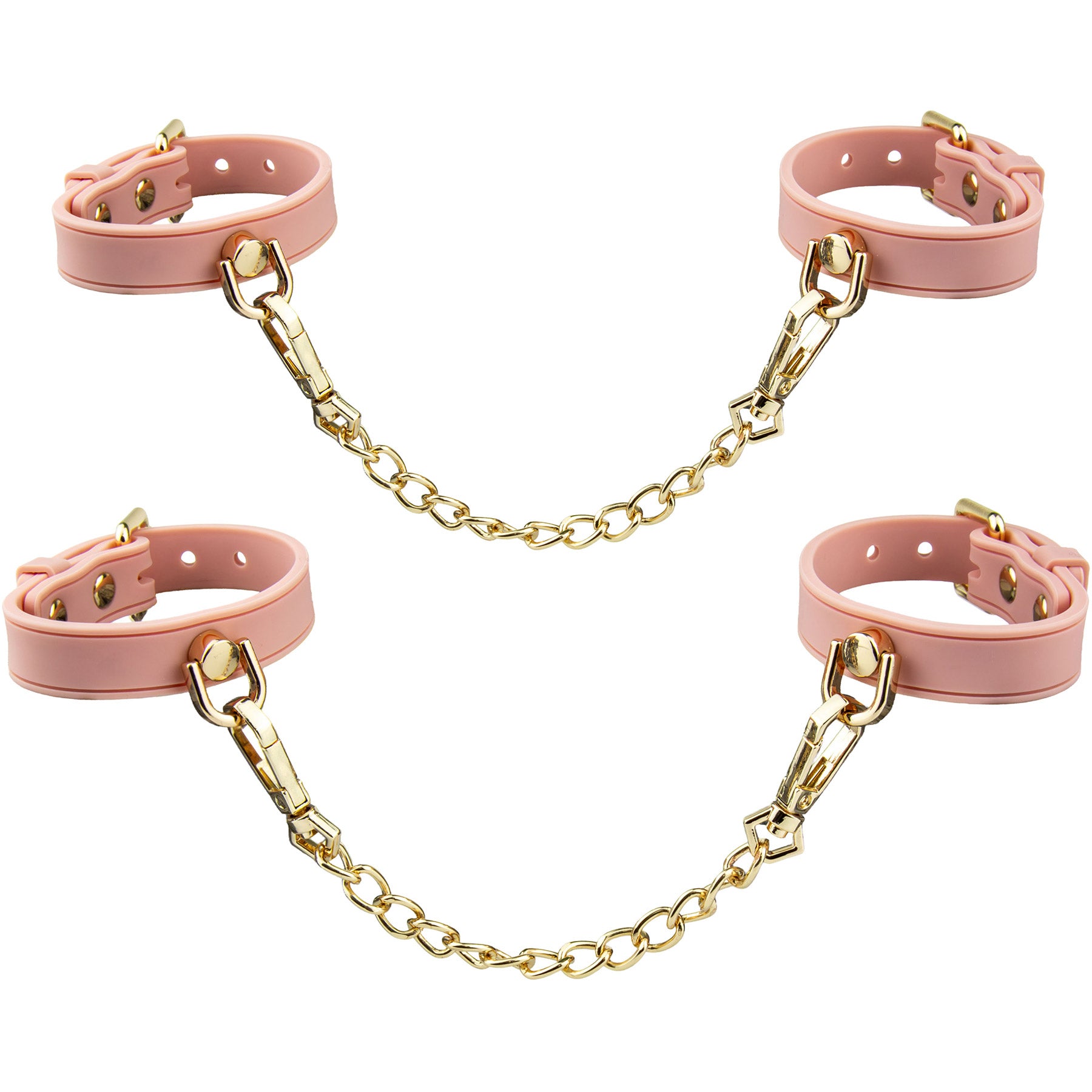 Temptasia® Ardor® Silicone Wrist & Ankle Restraints - Pink