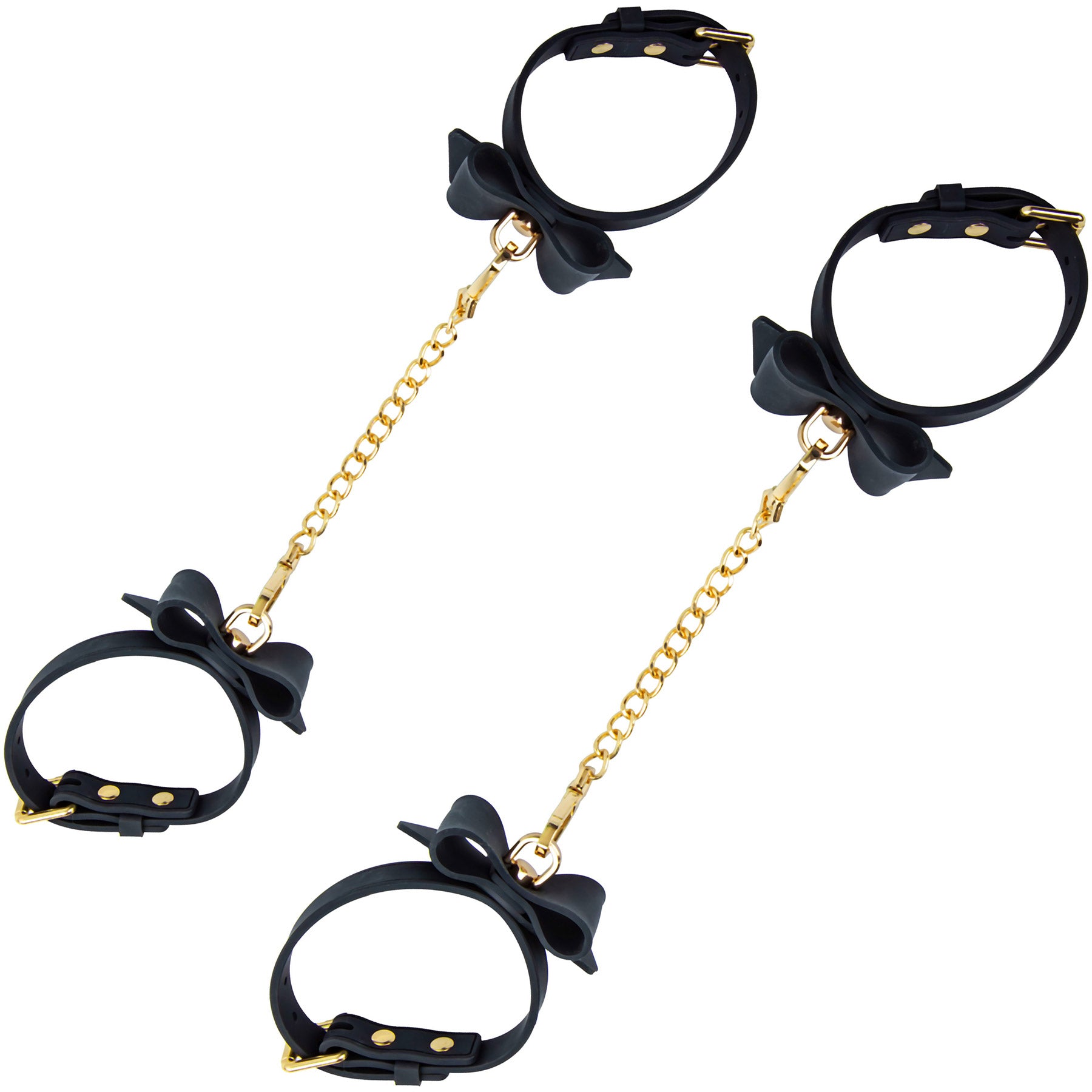 Temptasia® Ardor® Silicone Wrist & Ankle Restraints With Bow