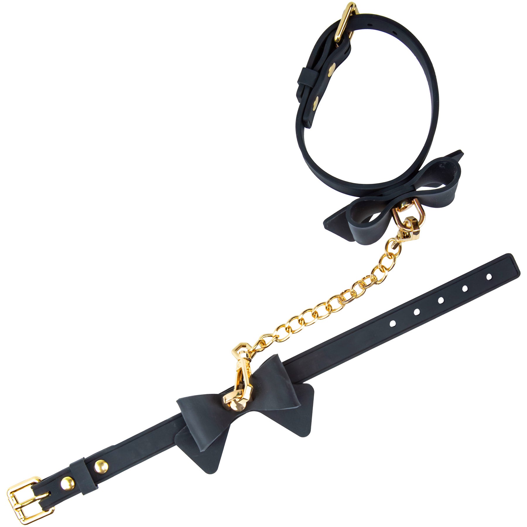 Temptasia® Ardor® Silicone Wrist & Ankle Restraints With Bow