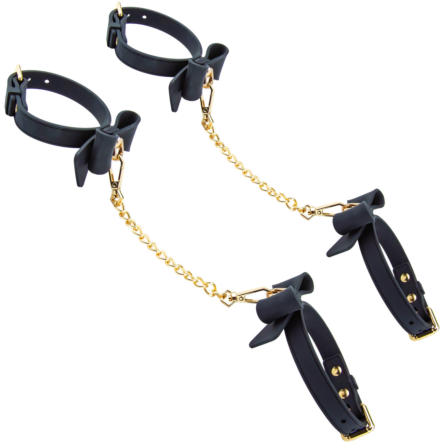Temptasia® Ardor® Silicone Wrist & Ankle Restraints With Bow