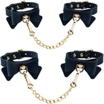 Temptasia® Ardor® Silicone Wrist & Ankle Restraints With Bow