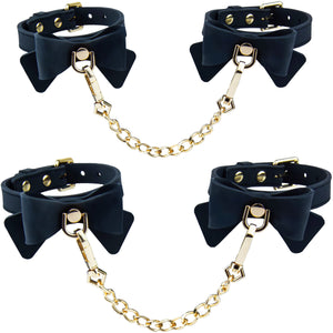 Temptasia® Ardor® Silicone Wrist & Ankle Restraints With Bow