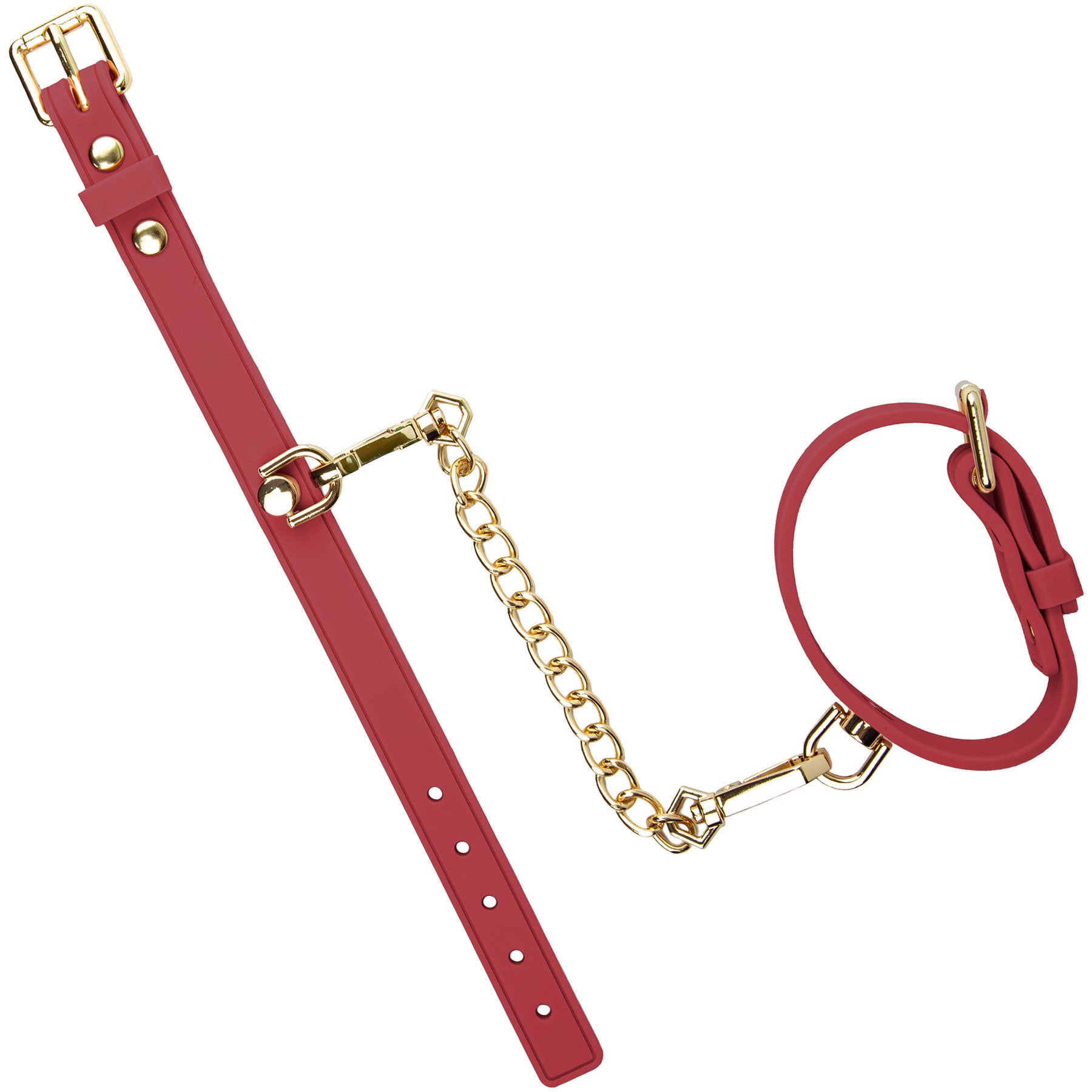 Temptasia® Ardor® Silicone Wrist & Ankle Restraints - Red