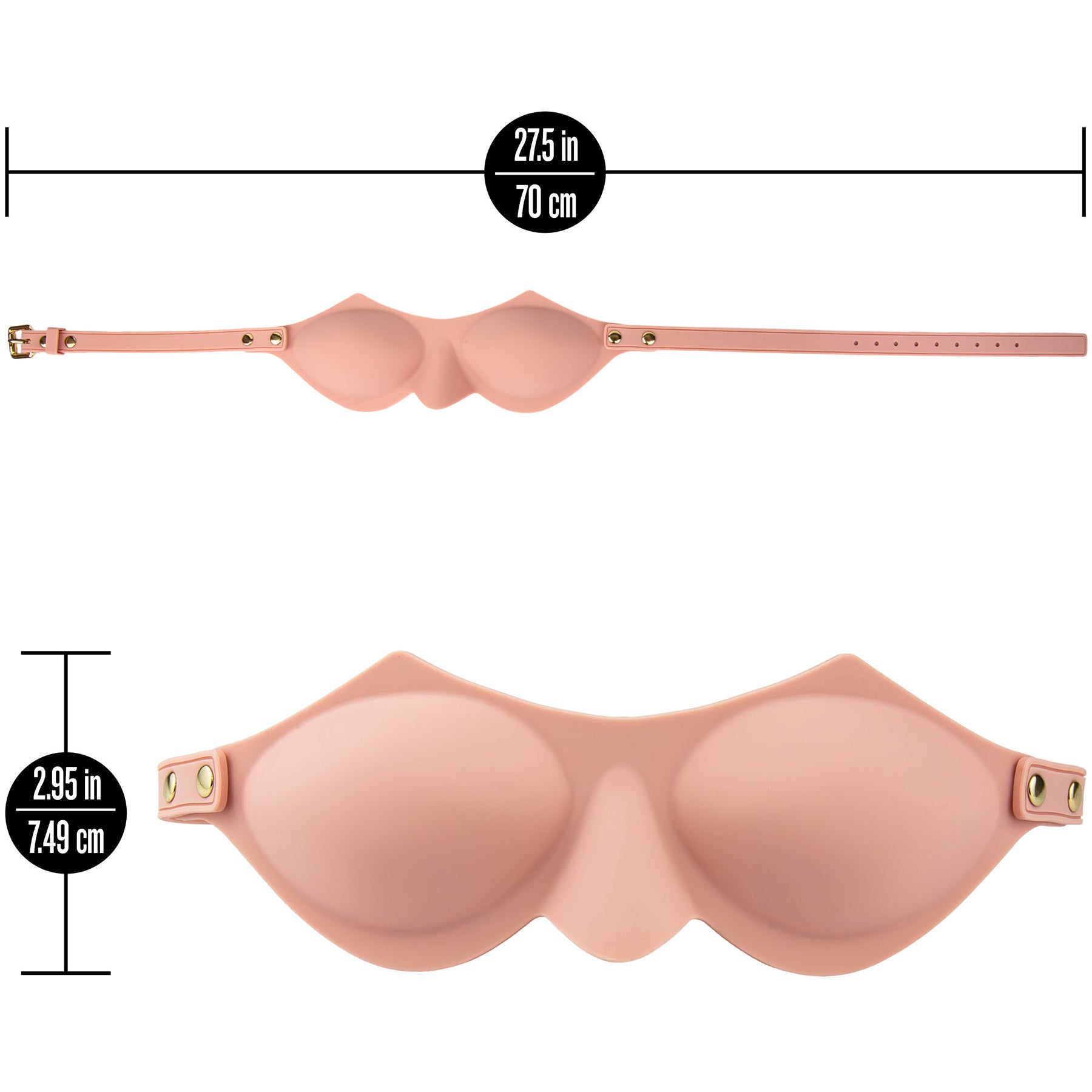 Temptasia® Ardor® Silicone Blindfold - Pink