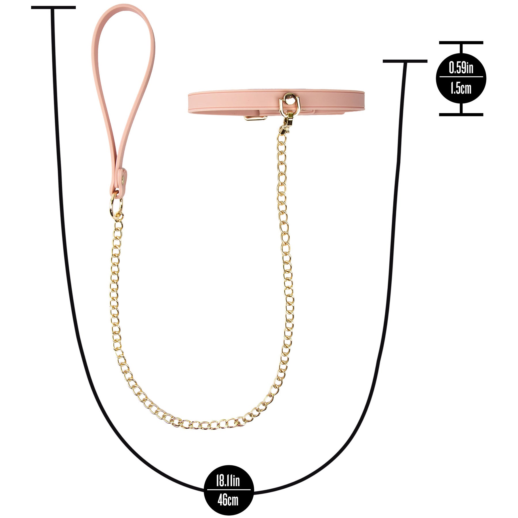 Temptasia® Ardor® Silicone Collar & Leash