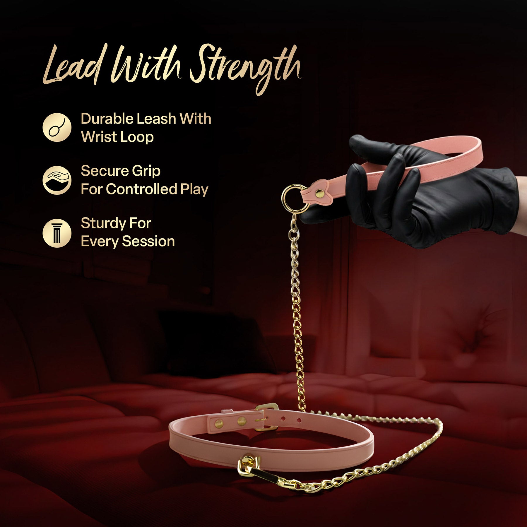 Temptasia® Ardor® Silicone Collar & Leash