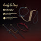Temptasia® Ardor® Silicone Collar & Leash With Bow