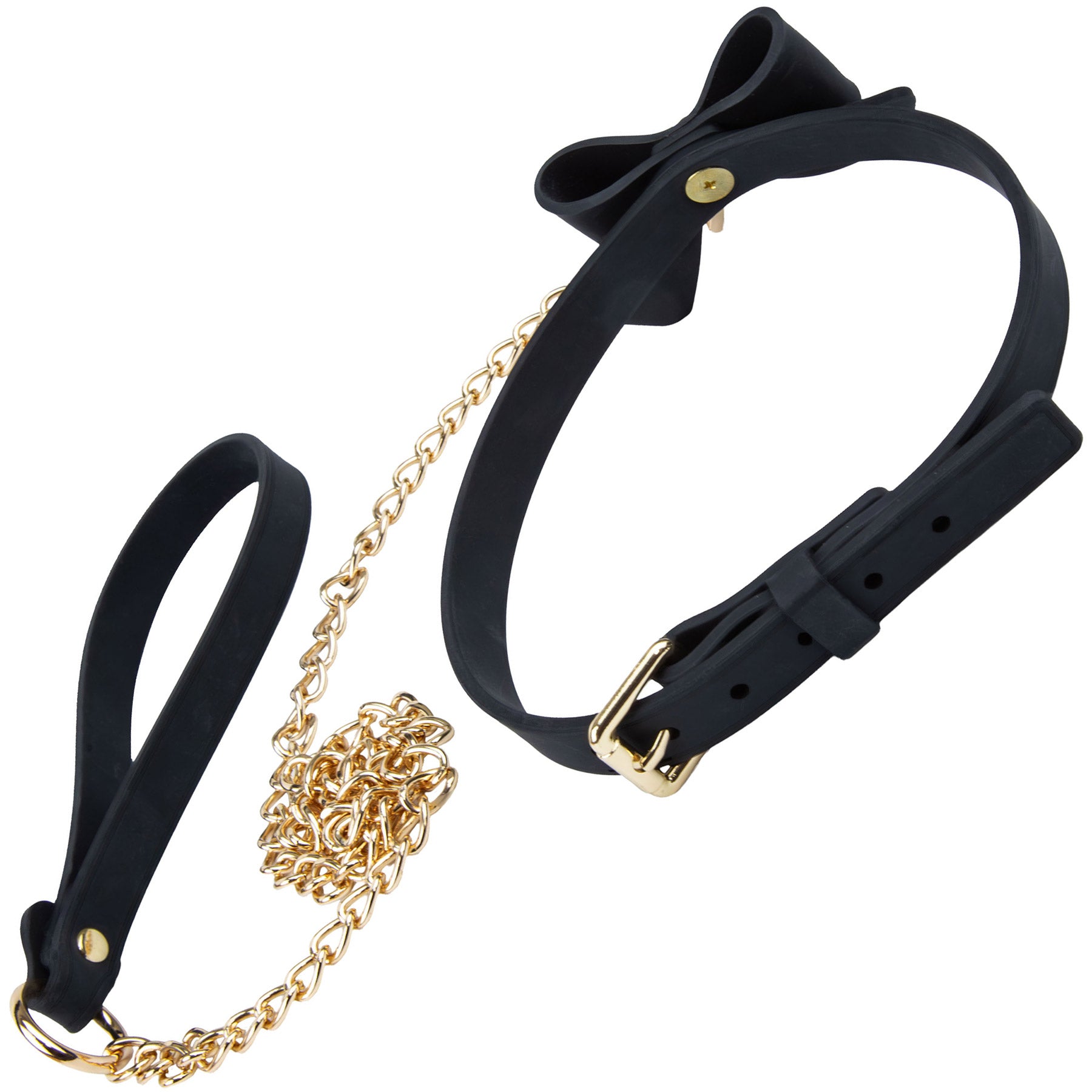 Temptasia® Ardor® Silicone Collar & Leash With Bow