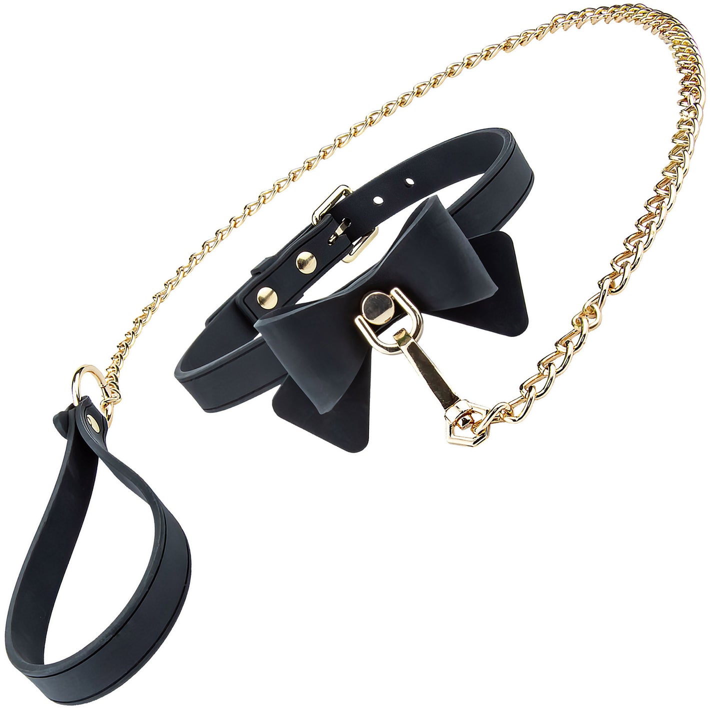 Temptasia® Ardor® Silicone Collar & Leash With Bow