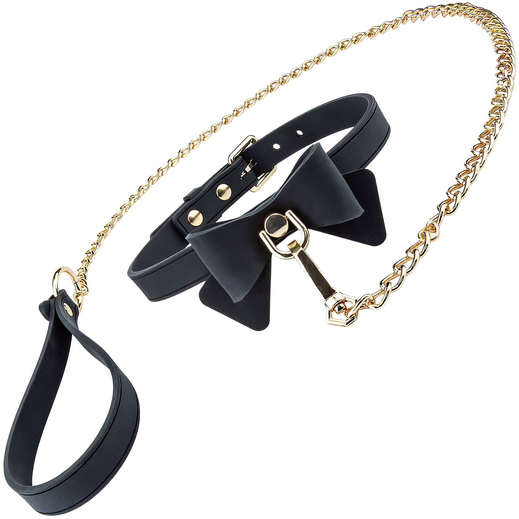 Temptasia® Ardor® Silicone Collar & Leash With Bow