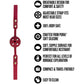 Temptasia® Ardor® Silicone Ball Gag - Red