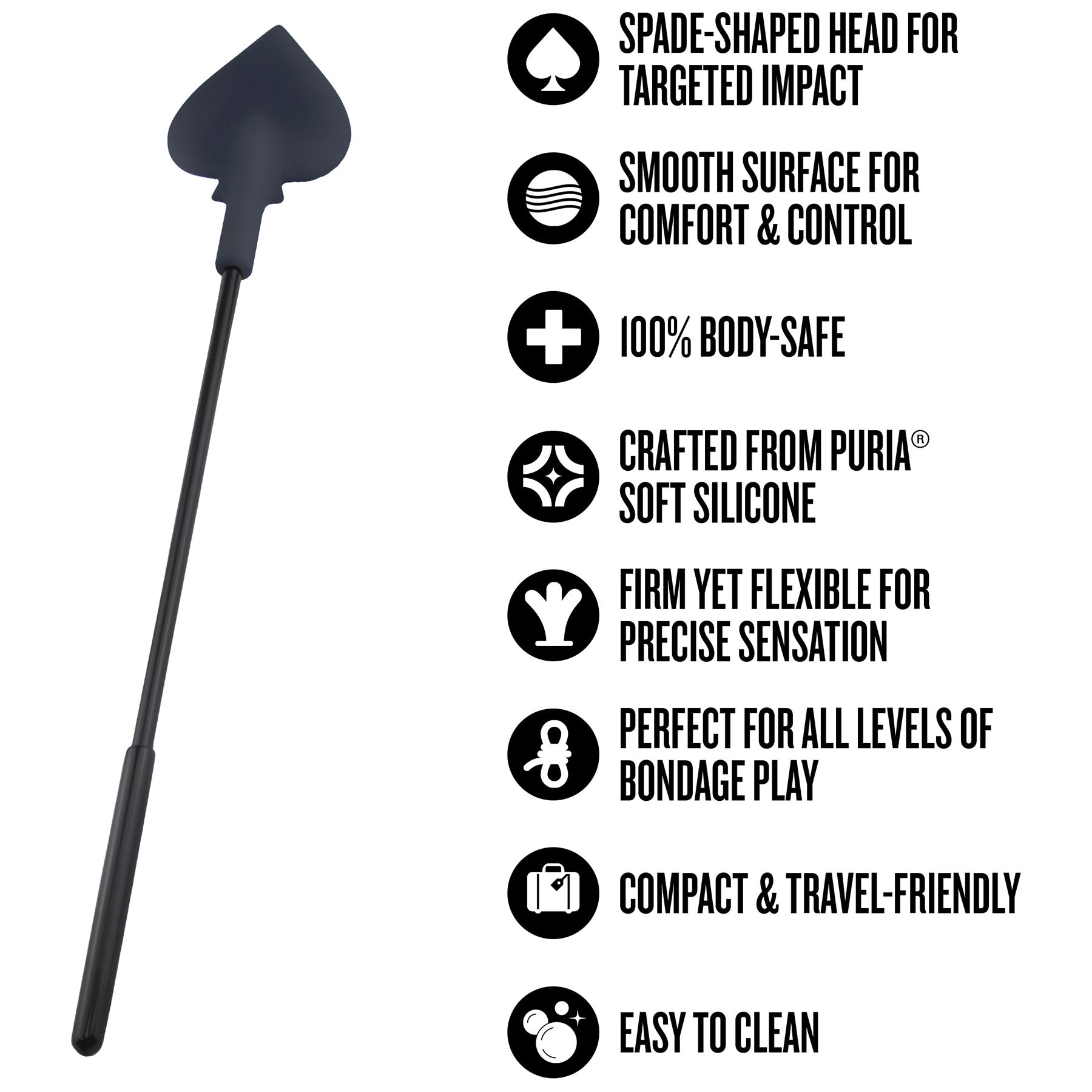 Temptasia® Ardor® Silicone Spade Crop