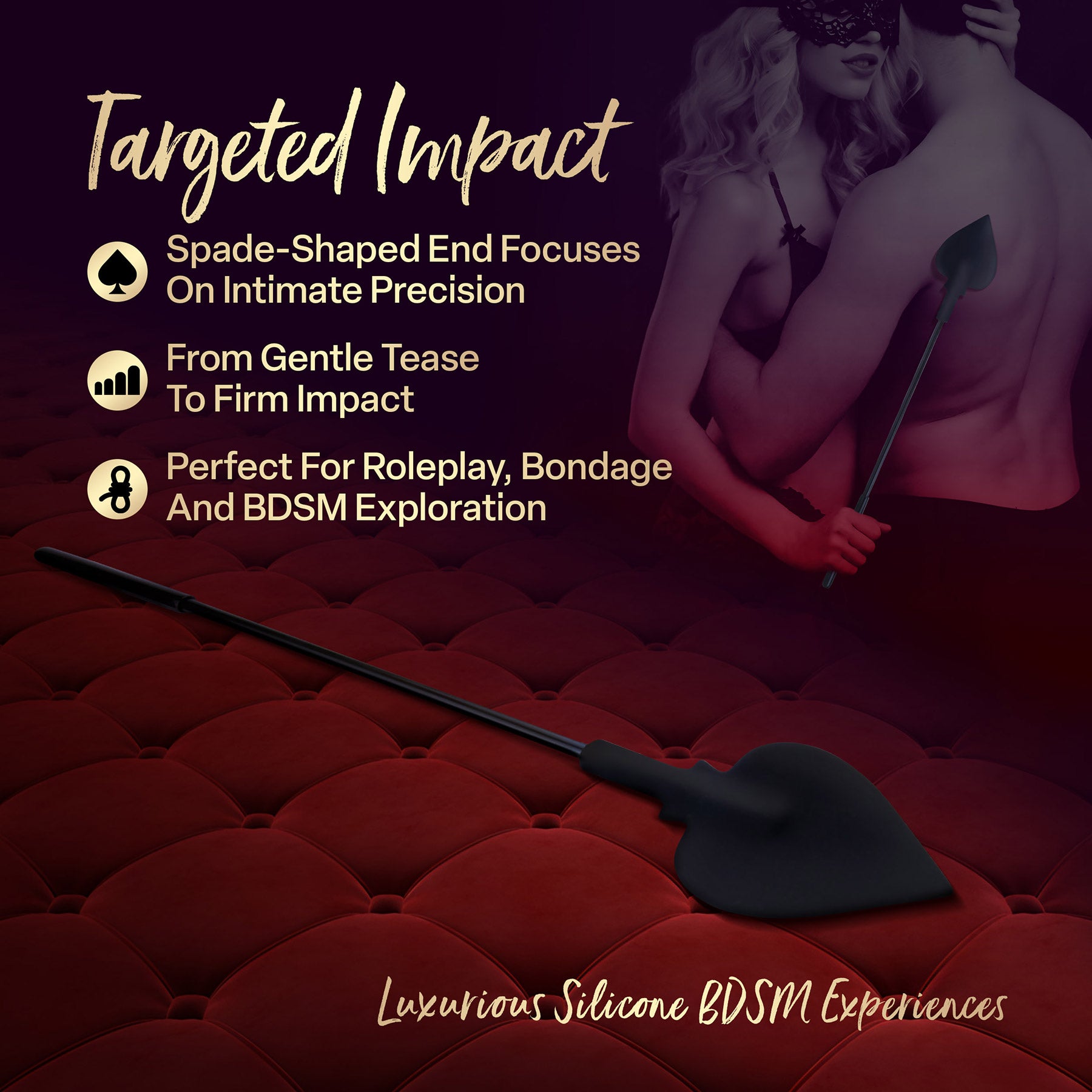 Temptasia® Ardor® Silicone Spade Crop