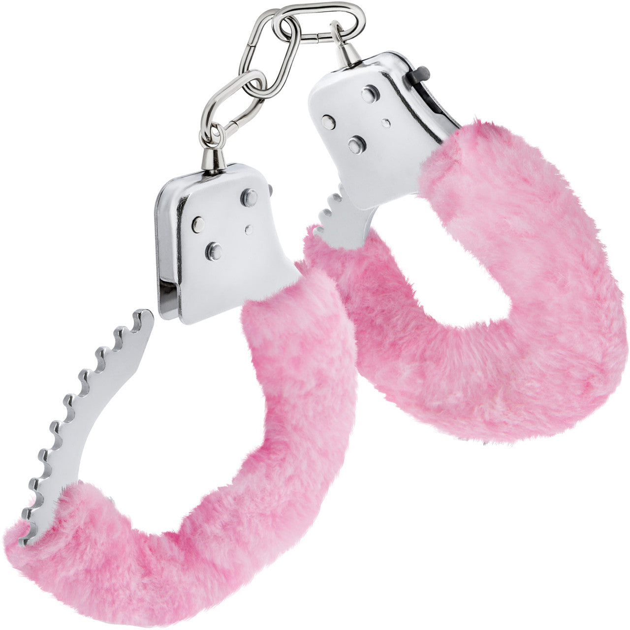 Temptasia Beginner Cuffs By Blush - Pink Faux Fur