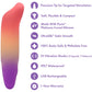 Play With Me Dolphin Dreams Rechargeable Silicone G-Spot Bullet Vibrator By Blush