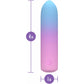 Play With Me Bullet Rechargeable Silicone Vibrator By Blush - Berry Burst