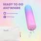 Play With Me Bullet Rechargeable Silicone Vibrator By Blush - Berry Burst
