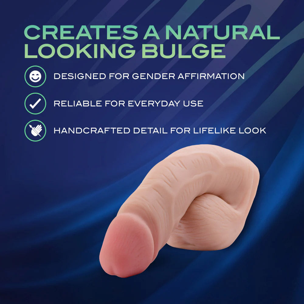 Urself Affirm Silicone Packer By Blush - Vanilla