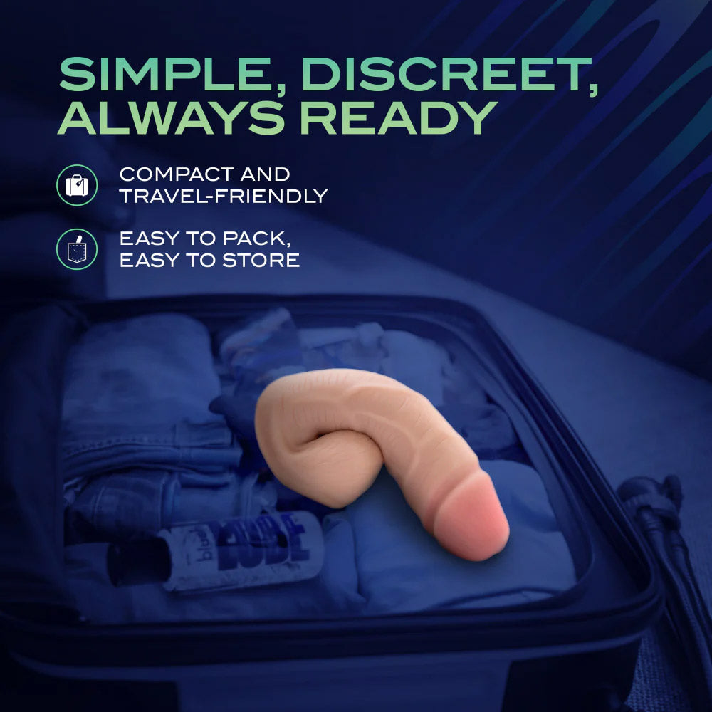 Urself Affirm Silicone Packer By Blush - Vanilla