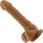 Dr. Skin Basic 7 Inch Realistic Dildo With Balls & Suction Cup by Blush - Caramel