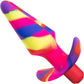 Avant Free Spirit Waterproof Vibrating Silicone Butt Plug By Blush - Scarlet