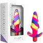 Avant Free Spirit Waterproof Vibrating Silicone Butt Plug By Blush - Scarlet