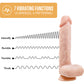 Dr. Skin Dr. Ethan Gyrating, Vibrating 8.5" Silicone Suction Cup Dildo With Balls & Remote By Blush