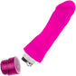 Luxe Marco Silicone Girthy Vibrating Dildo by Blush Novelties - Pink