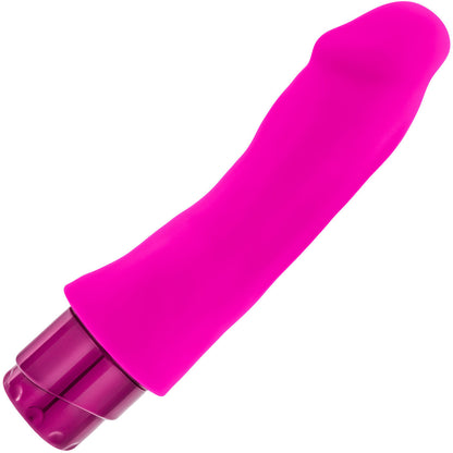 Luxe Marco Silicone Vibrating Dildo by Blush Novelties - Pink