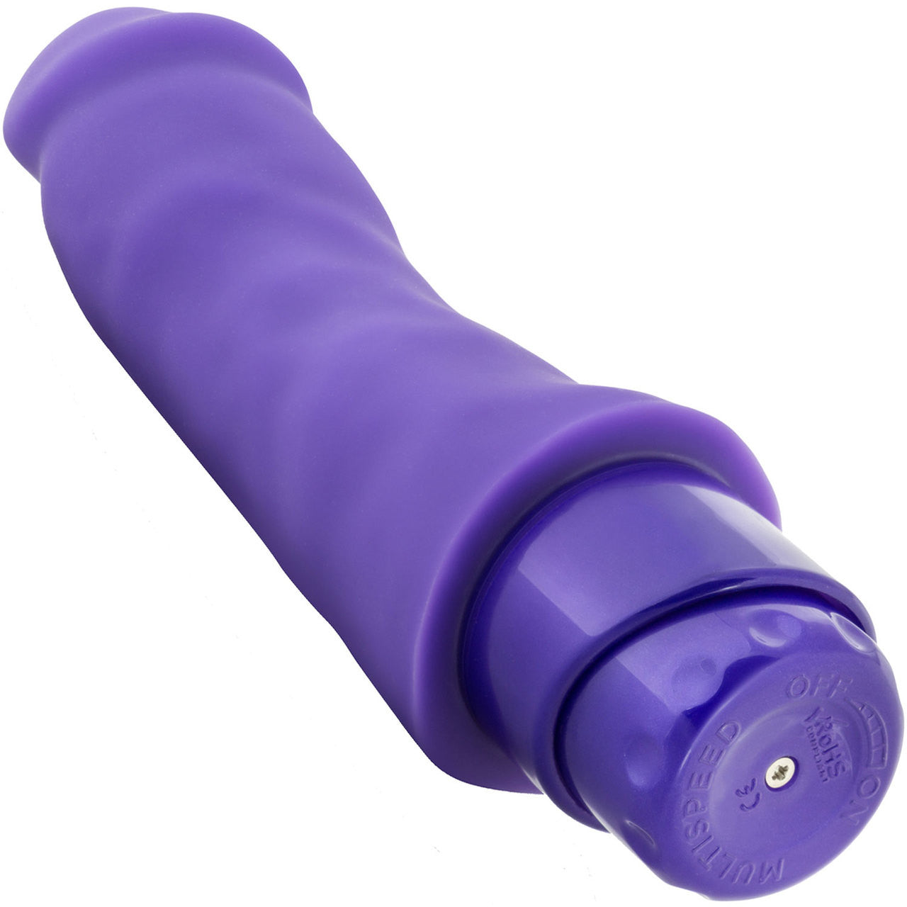 Luxe Marco Silicone Vibrating Dildo by Blush Novelties - Purple Luxe Marco Silicone Vibrating Dildo by Blush Novelties - Purple