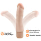 Dr. Skin Silicone Dr. Steve Waterproof Vibrating 7" Dildo By Blush - Vanilla