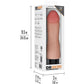 Dr. Skin Silicone Dr. Avery Waterproof Vibrating 7.5" Dildo By Blush