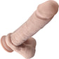 Dr. Skin Dr. Dylan 7" Thumping Silicone Suction Cup Dildo With Balls & Remote By Blush - Vanilla