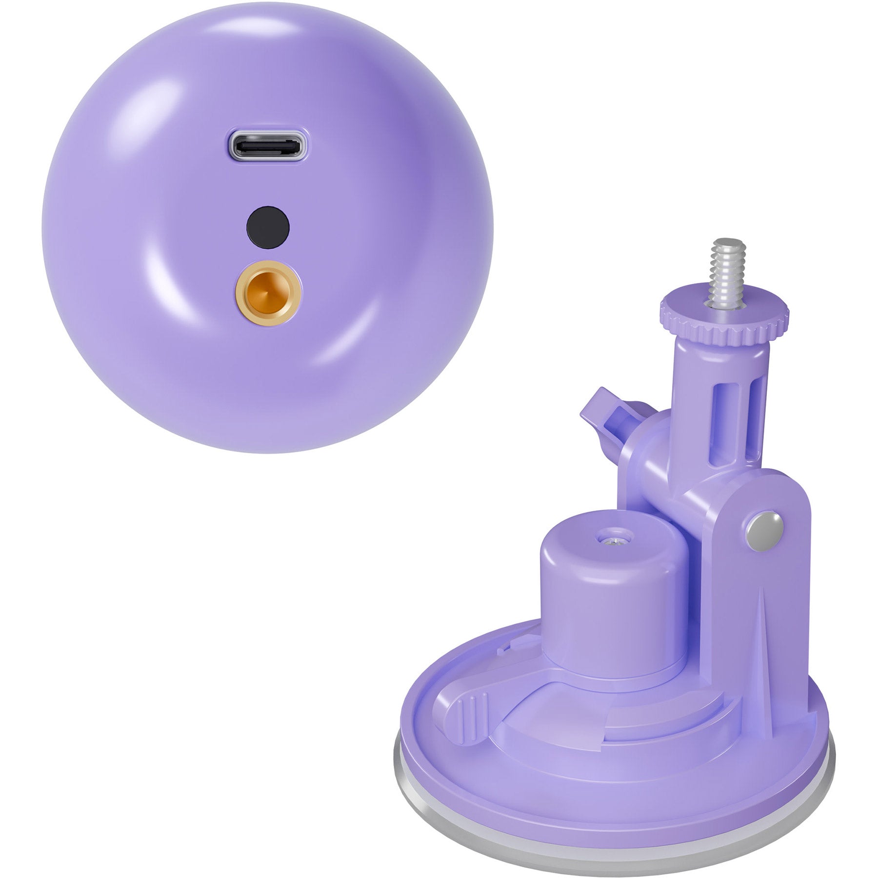 Temptasia By Blush Violet Vixen Rechargeable Silicone Thrusting Dildo Vibrator With Suction Cup Mount