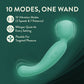 The Blush Collection Amelia Dual-Sided Silicone Wand Vibrator