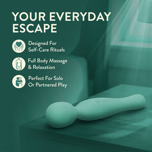 The Blush Collection Amelia Dual-Sided Silicone Wand Vibrator