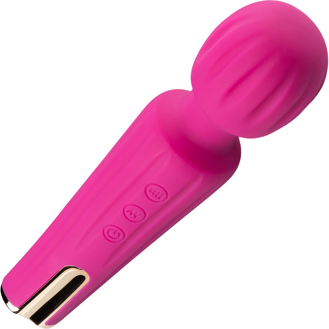 Lush Allana Rechargeable Silicone Wand Style Vibrator By Blush - Magenta