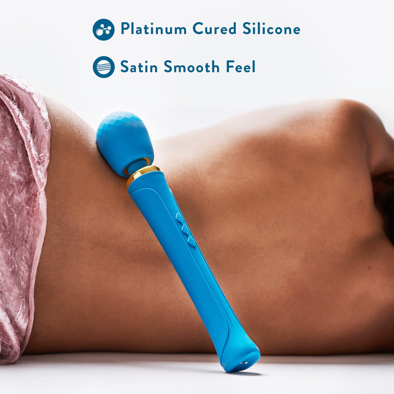 Dianna Silicone Wand Style Vibrator By Blush
