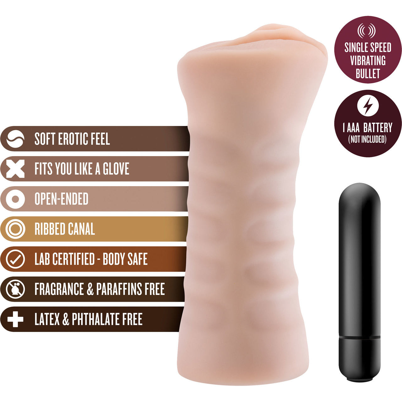 M for Men Rain Penis Masturbator By Blush