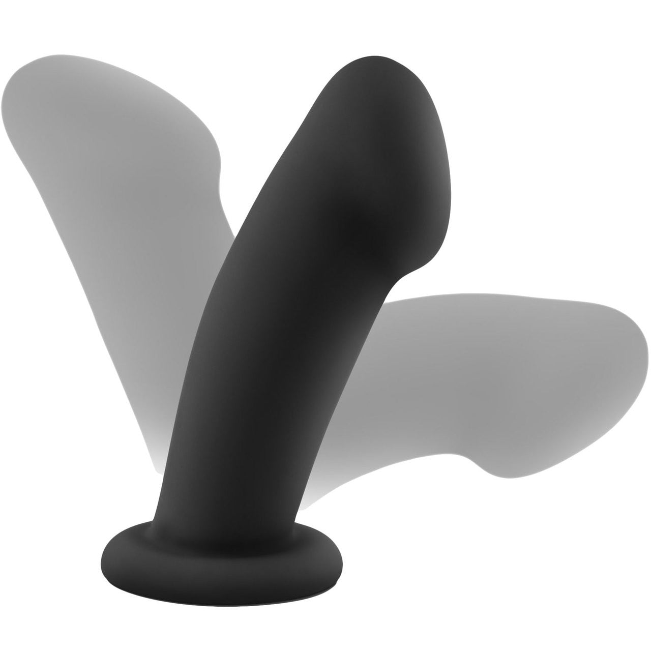 Temptasia Elvira Silicone Dildo by Blush Novelties - Black