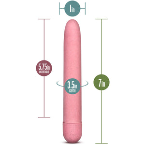 Gaia Eco Biodegradable & Recyclable Vibrator By Blush Novelties - Coral