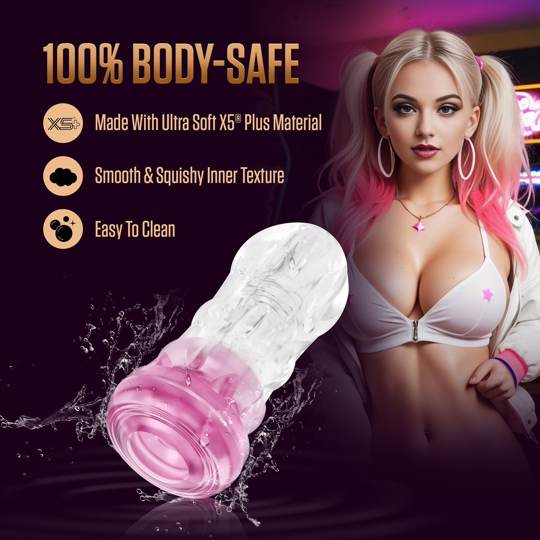 Enlust Candice Penis Stroker Masturbator