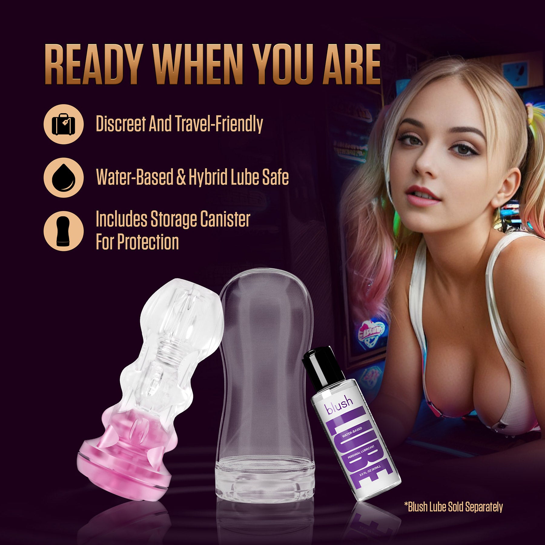Enlust Candice Penis Stroker Masturbator