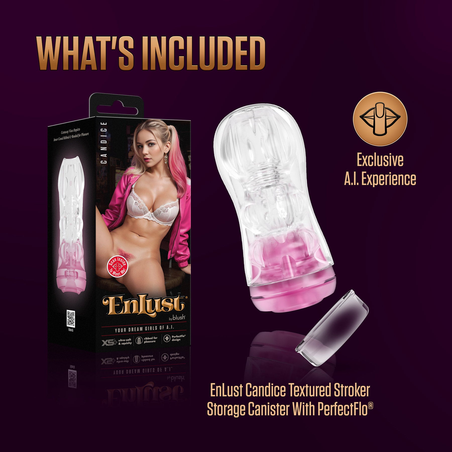 Enlust Candice Penis Stroker Masturbator