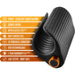 M Elite Platinum Wrapt Vibrating Rechargeable Silicone Penis Masturbator By Blush - Black