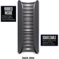 M Elite Platinum Wrapt Vibrating Rechargeable Silicone Penis Masturbator By Blush - Black