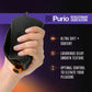 M Elite Platinum Wrapt Vibrating Rechargeable Silicone Penis Masturbator By Blush - Black