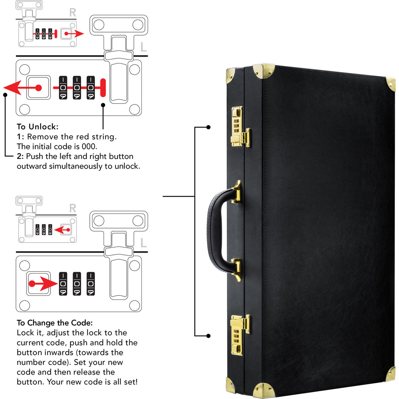 Temptasia Safe Word 9 Piece Bondage Kit With Suitcase