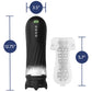 M For Men Quantum X Rechargeable Penis Stroker With Vibration