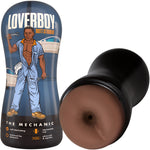 Loverboy The Mechanic Self Lubricating Anal Penis Stroker By Blush - Chocolate